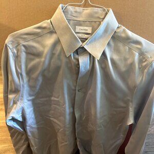 Calvin Klein Blue Dress Shirt